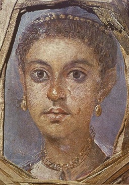 A Young Woman, Fayum, ca AD 60 (Cairo, Egyptian Museum, CG 33226) 282